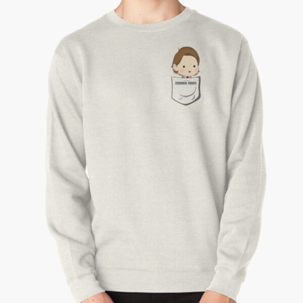 Criminal Minds Spencer Reid in a Pocket Pullover Sweatshirt RB2910 product Offical Criminal Minds Merch