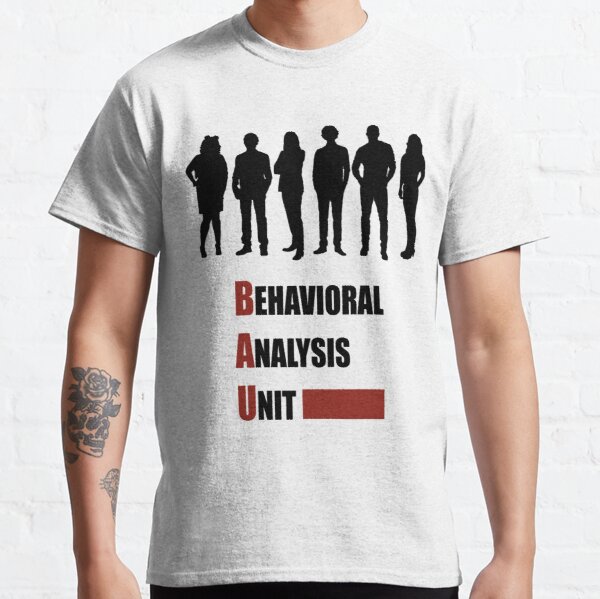Criminal Minds BAU Classic T-Shirt RB2910 product Offical Criminal Minds Merch