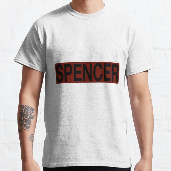 Team Spencer (New Version) (White on Black) Classic T-Shirt RB2910 product Offical Criminal Minds Merch