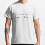 This is calm, and it's Doctor Classic T-Shirt RB2910 product Offical Criminal Minds Merch