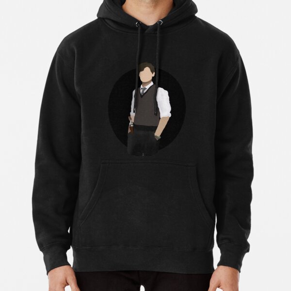 Spencer Reid / Matthew Gray Gubler Criminal Minds Sillouette Art With Background Pullover Hoodie RB2910 product Offical Criminal Minds Merch