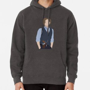 dr. spencer reid silhouette Pullover Hoodie RB2910 product Offical Criminal Minds Merch