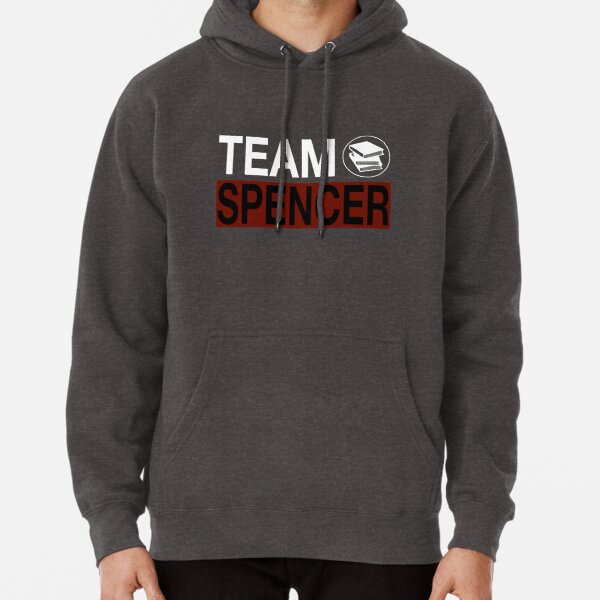 Team Spencer (New Version) (White on Black) Pullover Hoodie RB2910 product Offical Criminal Minds Merch
