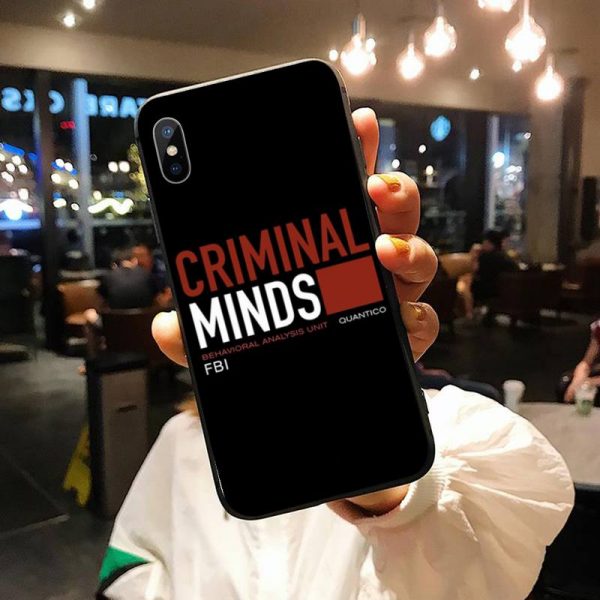Criminals Minds Suspense tv show high quality luxury Phone Case shell for iPhone 11 12 pro 1 - Criminal Minds Store