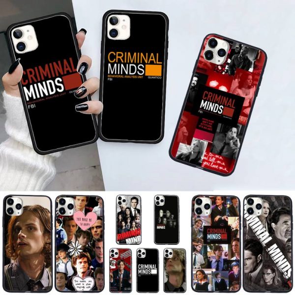 Criminals Minds Suspense tv show high quality luxury Phone Case shell for iPhone 11 12 pro - Criminal Minds Store