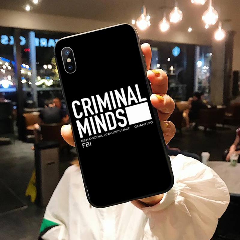 Criminals Minds Suspense tv show high quality luxury Phone Case shell for iPhone 11 12 pro XS MAX 8 7 6 6S Plus X 5S SE 2020 XR