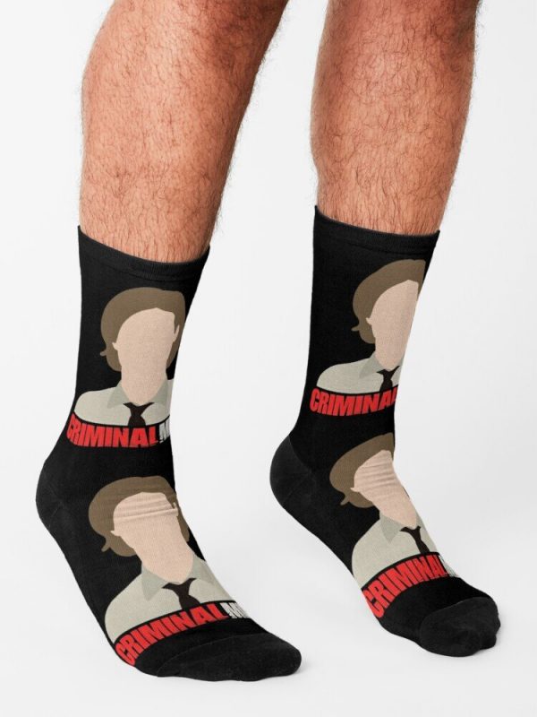 Criminal Minds Dr Spencer Reid Socks Running Socks Man Sports Socks For Men 2 - Criminal Minds Store