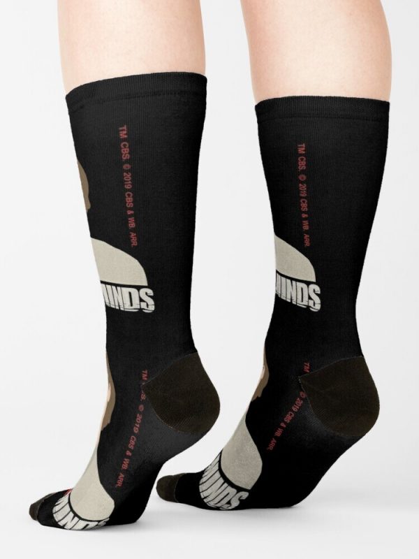 Criminal Minds Dr Spencer Reid Socks Running Socks Man Sports Socks For Men 3 - Criminal Minds Store
