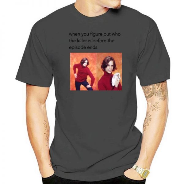 Criminal Minds Shirt Criminal Minds Shirt Spencer Reid Spencer Reid Shirt Cotton Fitness Plus Size Tee - Criminal Minds Store