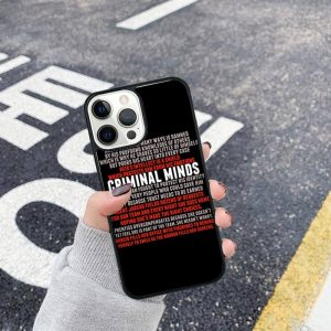 Criminal Minds Team Phone Case Coque For iPhone 14 13 12 Mini X XR XS Max - Criminal Minds Store