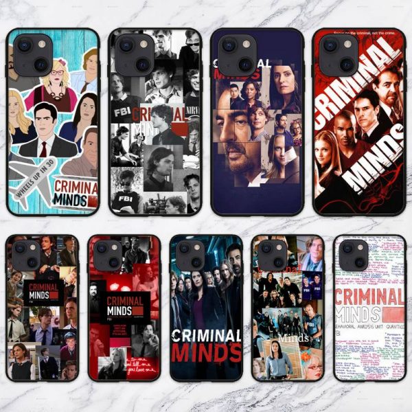 RUICHI Criminal minds TV Phone Case For iPhone 11 12 Mini 13 Pro XS Max X - Criminal Minds Store