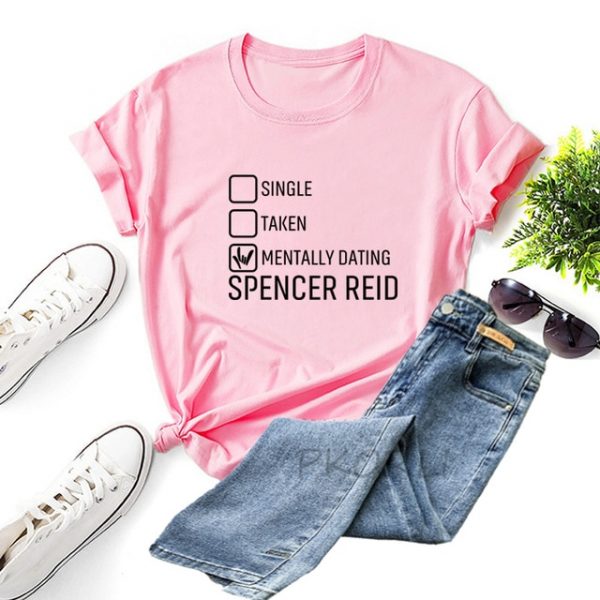 Spencer Reid T Shirt Criminal Minds TV Series Women T shirt Cotton Mentally Dating Matthew Gray 3.jpg 640x640 3 - Criminal Minds Store