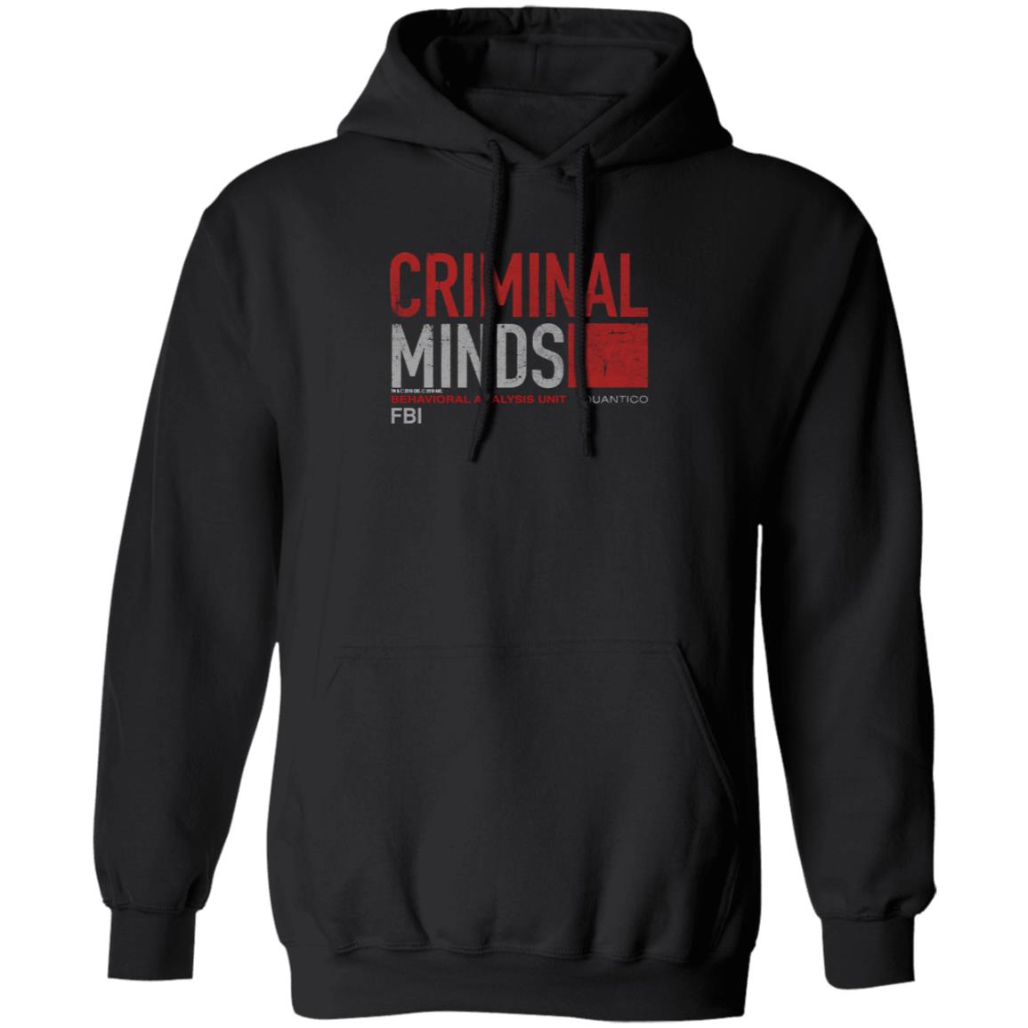 Ekstrem fattigdom håndbevægelse paritet Criminal Minds Hoodies - Logo FBI BAU Quantico Official Hoodie | Criminal  Minds Store