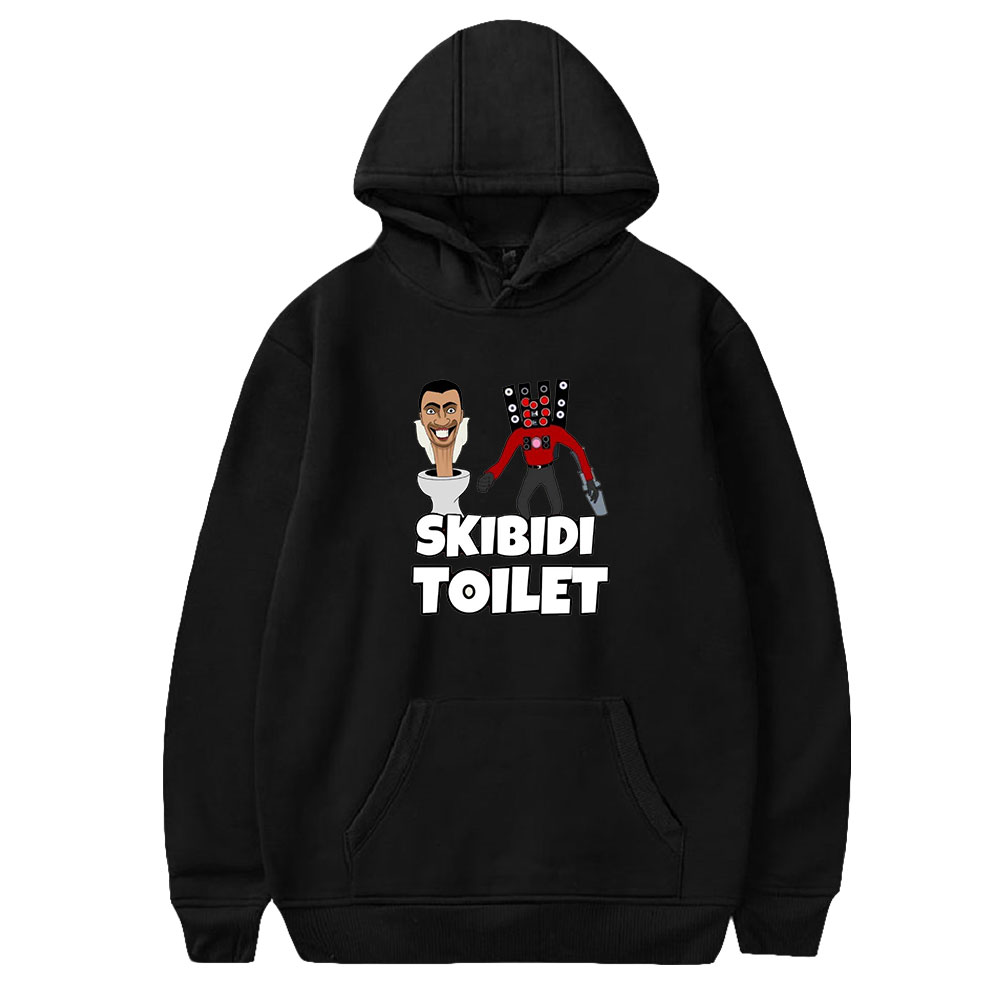 Skibidi Toilet Hoodie Women Men Long Sleeve Pullover Hooded Sweatshirts Unisex Casual Streetwear Fashion Clothes - Criminal Minds Store